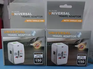 Travel Adapter All in One Worldwide Travel Plug Adapte