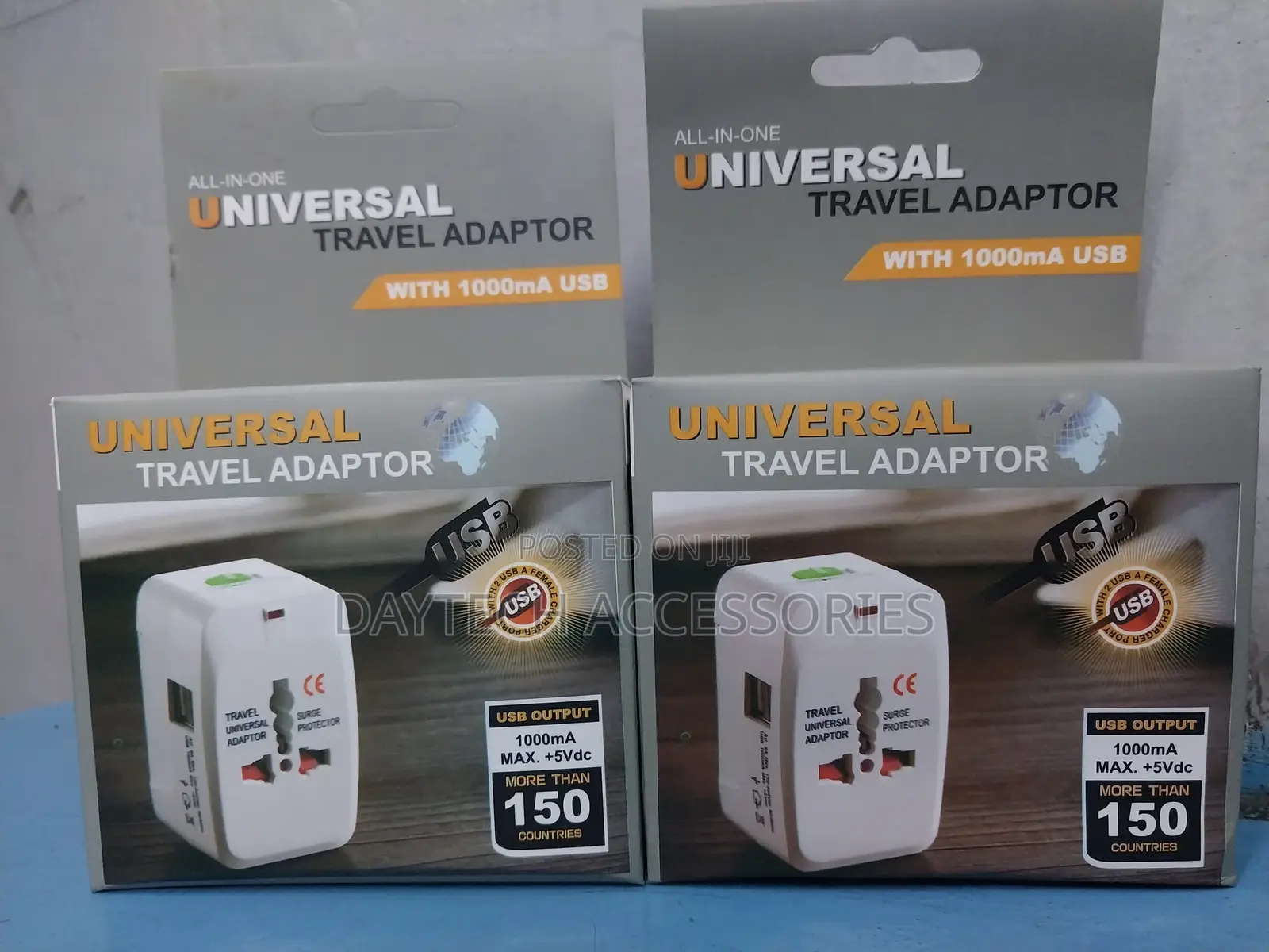Travel Adapter All in One Worldwide Travel Plug Adapte