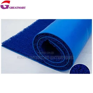Blue Spaghetti Carpet for Doors Entrances