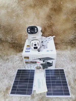6mp~4g Dual Lens Dual Screen Solar PTZ Camera Wireless