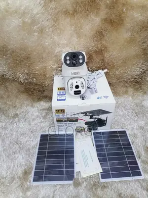 ><6mp Dual Lens 4g PTZ Solar Cameras Ubox-Solar PTZ