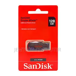 Sandisk Cruzer Blade USB Flash Drive 128GB