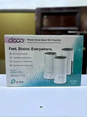 Tp-Link Deco E4(3-Pack) AC1200 Whole Home Mesh Wifi System