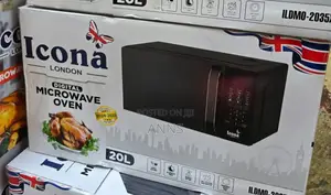 Black Digital Microwave