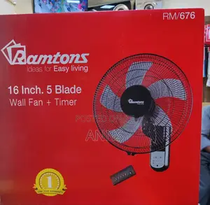 Ramtons Remoted Wall Fan