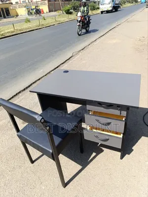 Gray Table and Caterina Chair