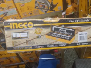 Ingco Socket Set 1/2" 10pcs