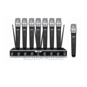 BNK Bk8800 Professional 8 Channels Uhf Wireless Microphone