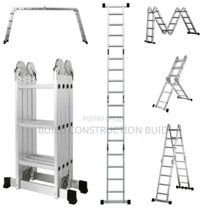Aluminium Multi Folding Ladder 4 × 5 Feet.