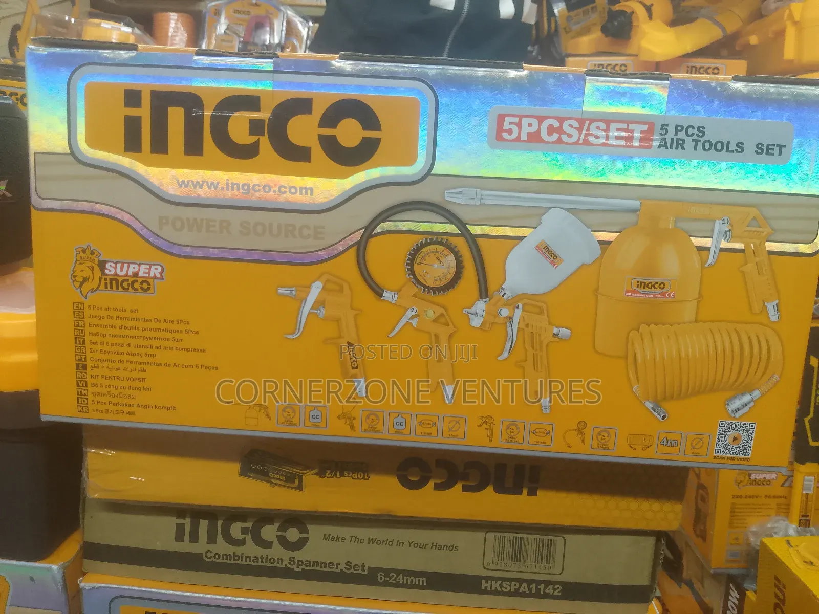Ingco 5pcs Air Tools