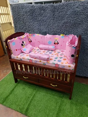 Mahogany Babycot/ Mahogany Crib