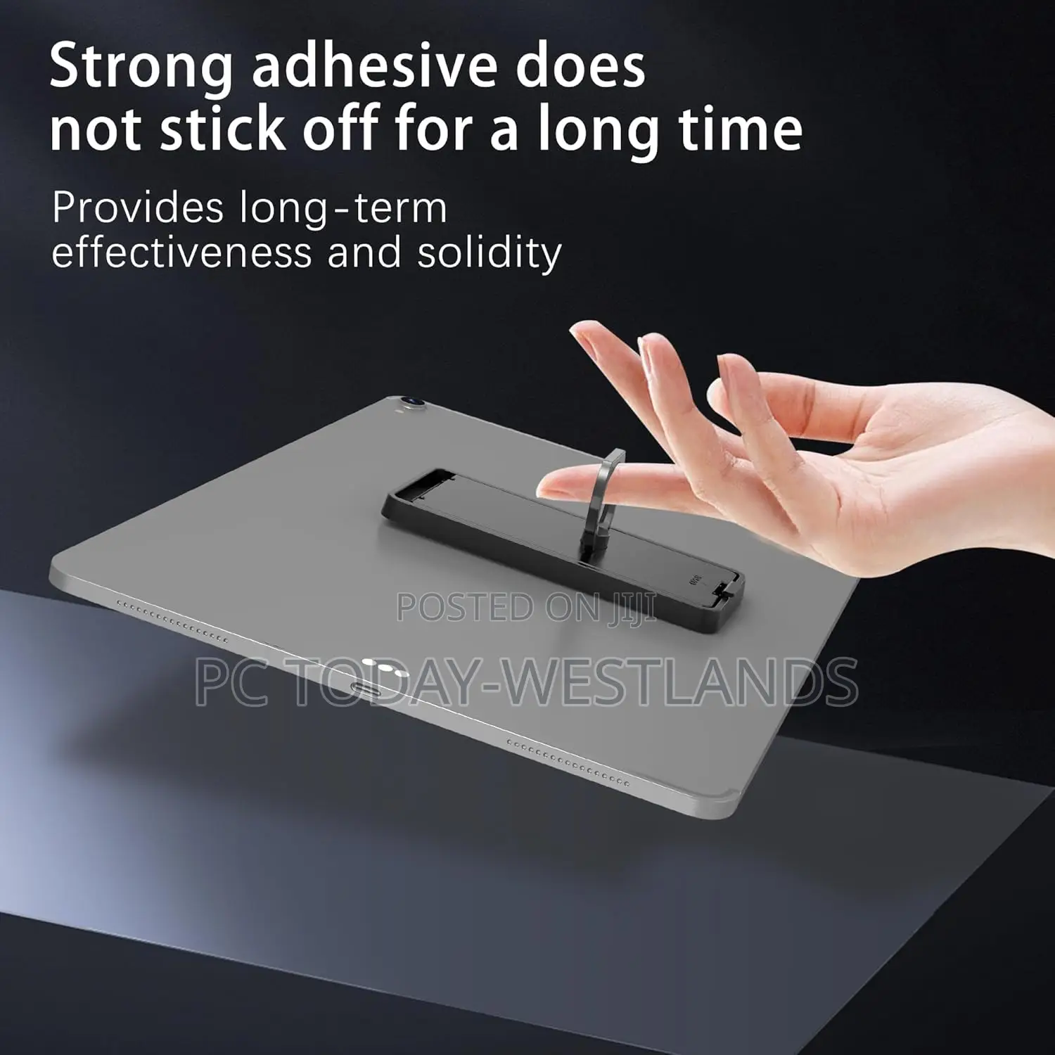 Tablet Ring Holder -Tablet Stand Adjustable Universal