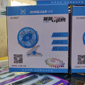 Mini Portable Rechargeable Table Fan