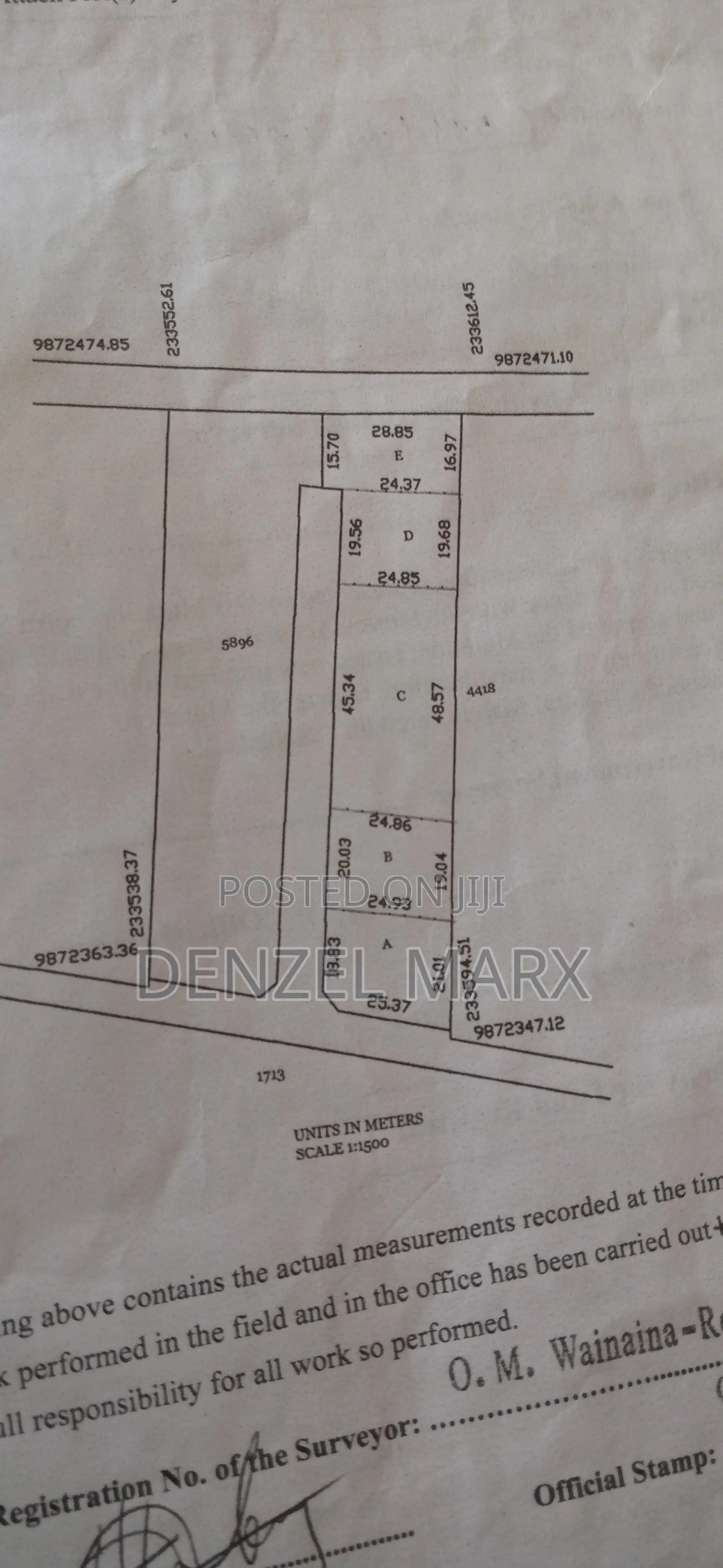 Proffessional Land Surveyor