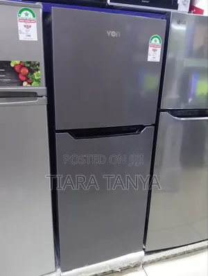 Von Vart-25nhs Double Door Fridge 220l - Silver