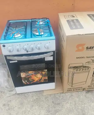 New Arrivals White Sayona 3+1 Cooker With Gas Oven S-54