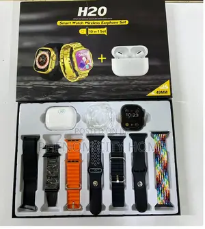 H20 Ultra Watch With Bluetooth Earphones Available