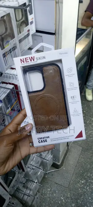 Leather Case for iPhone 16 Pro Max, Slim With Stand/ Magsafe