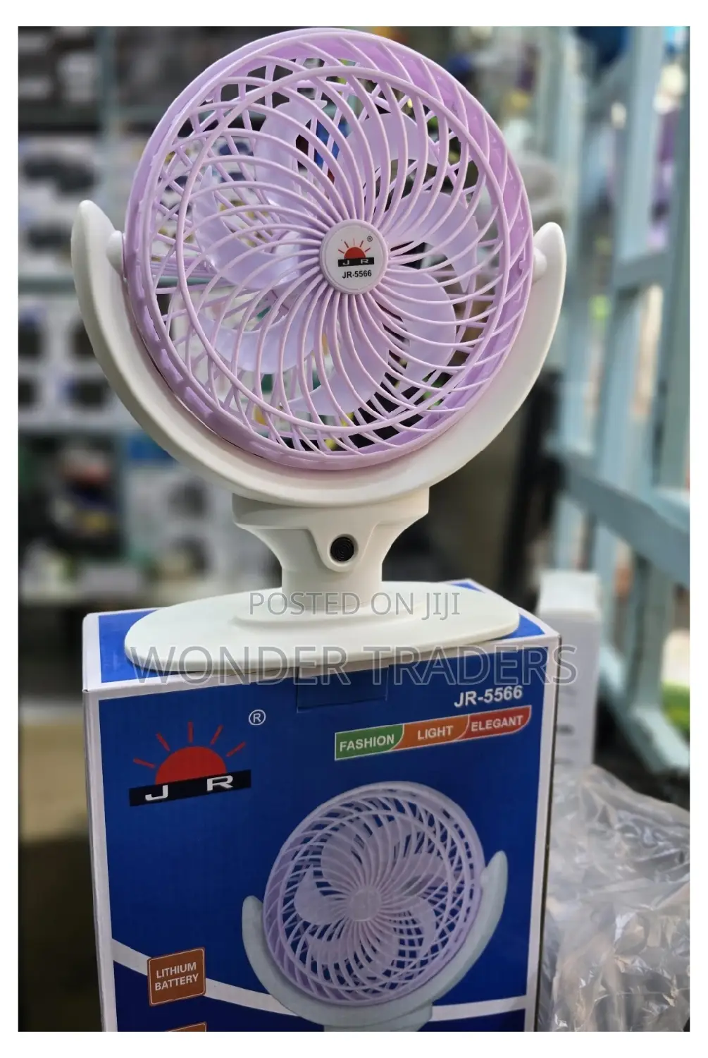 Mini Rechargeable Table Fan