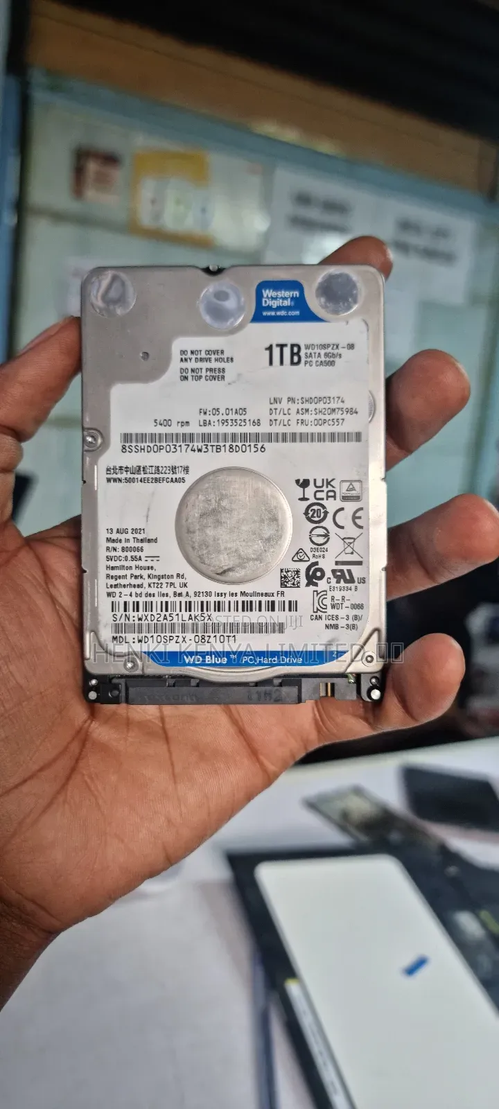 Internal 1tb Wd