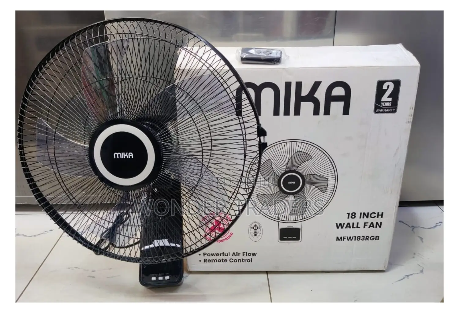Mika Portable Box Fan 12"