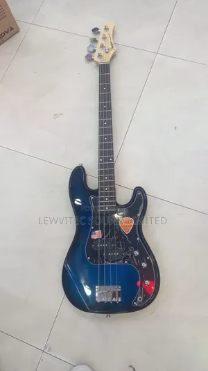 Fender Bass Blue Guitar