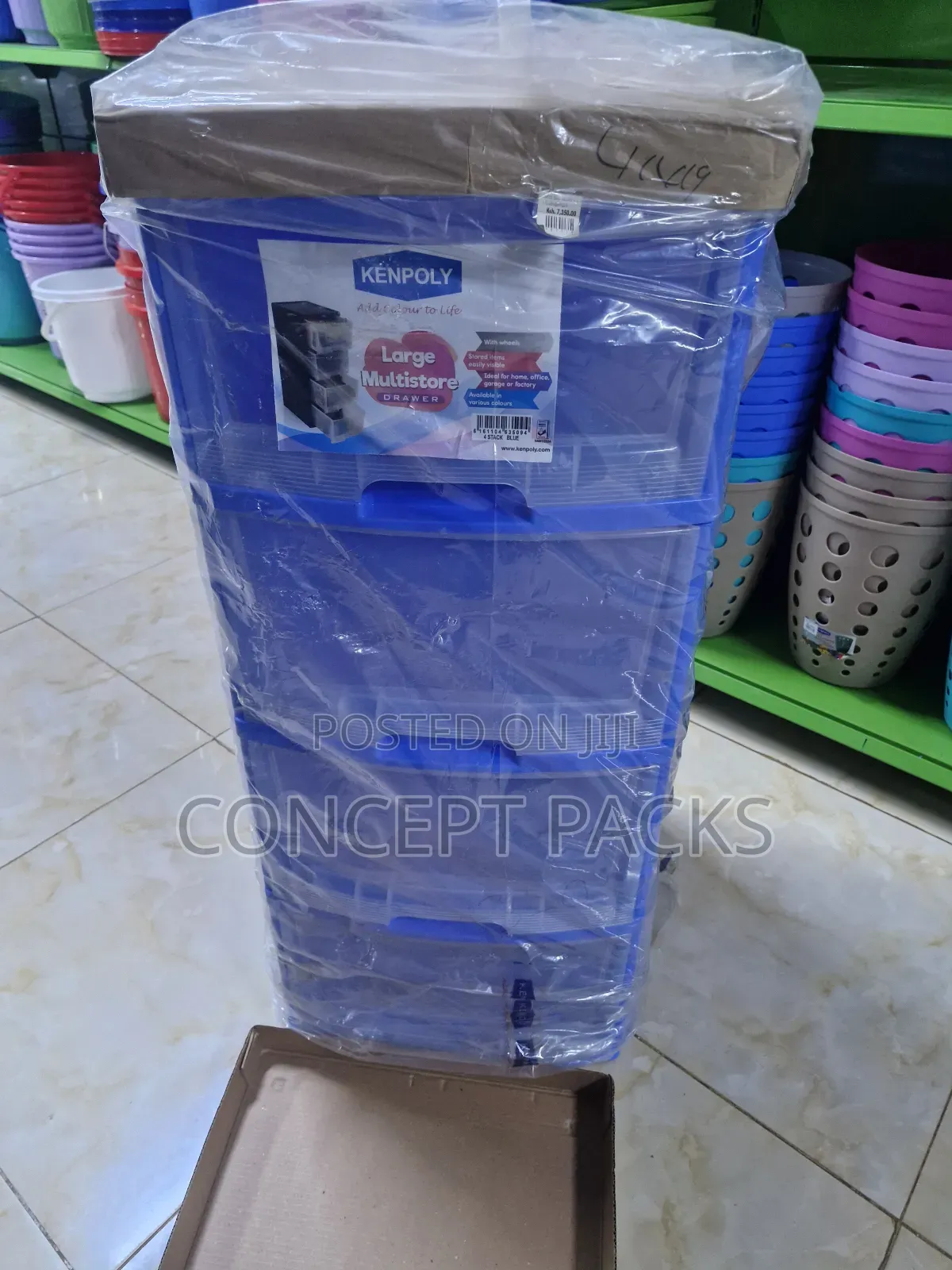 Kenpoly Large Drawer 4 Stack