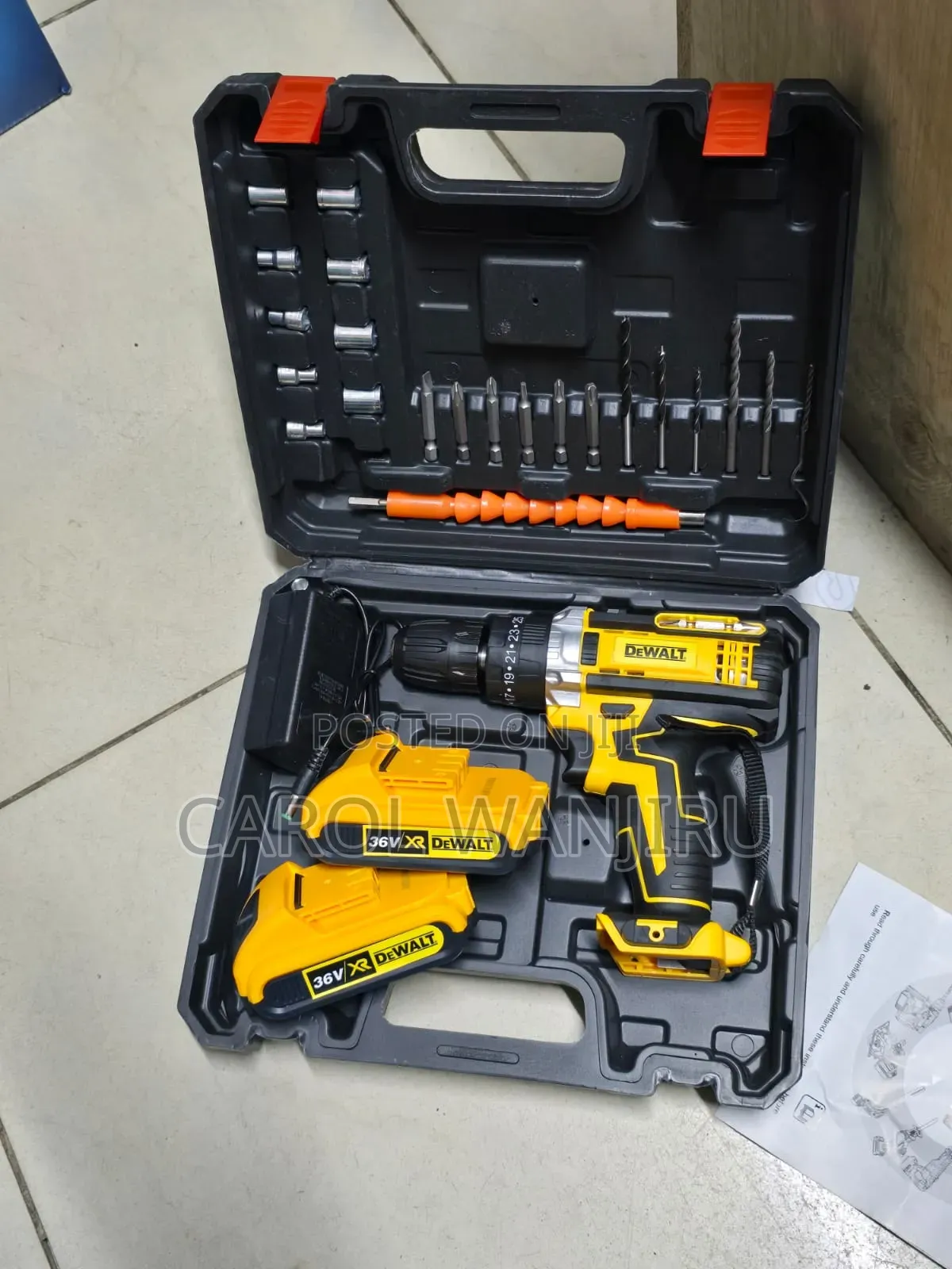 Dewalt Rechargeable Drill/ Cordless Dewalt Drill