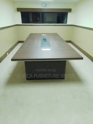 Boardroom Tables:3 Meters Solid Wood Business Strategy Table