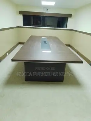 Boardroom Tables:3 Meters Solid Wood Business Strategy Table