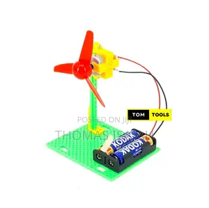 Stem Experiment Learning Kit W/ Motor, Propeller, Batteries