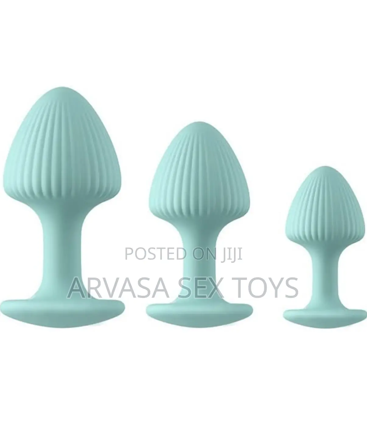 Premium Mushroom Buttplug Set