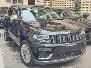Jeep Grand Cherokee Summit 4dr 4x4 2017 Black