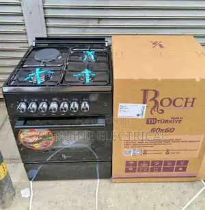 Roch 60X60 3 Gas + 1 Electric Oven, Standing Cooker