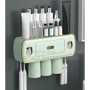 Toothbrush Toothpaste Holder