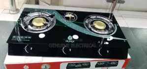 3 Burner Infrared Nunix Cooker Gp-007 Steel