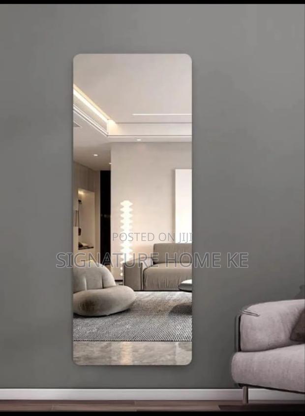 45*120cm Large Size Peel and Stick Wall Mirror - thumbnail 3