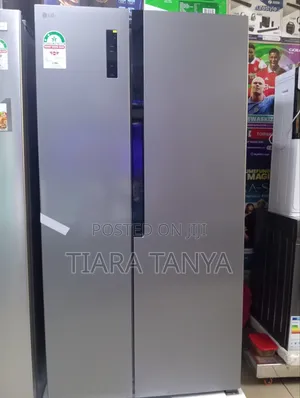 LG Side by Side Frige 519l Multi Air Flow, Touch LED Display