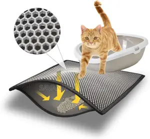 Cat Litter Tray Mat, Cat Mat 40cm X 50 Cm
