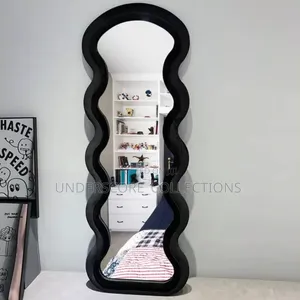 Decorative Wavy Frame Mirror
