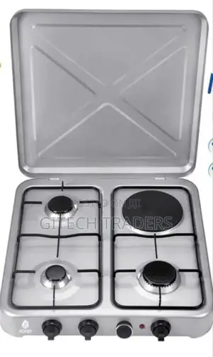 Nunix Table Top Cooker 3 Gas + 1 Electric