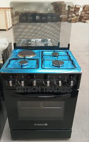 50*55 Volsmart 3+1 JET Standing Cooker