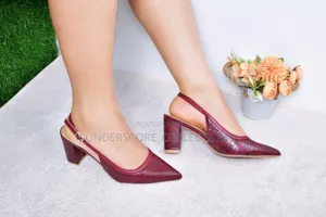 Low Heel Open Shoes for Ladies