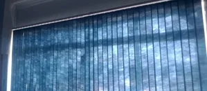 Amazing Blue Vertical Blinds