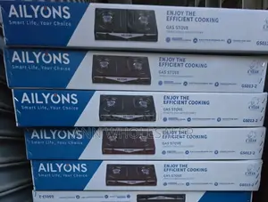AILYONS 2 Burner Table Top Stainless Steel Gas Stove Cooker