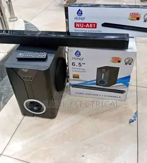 Sound Bar 2.1ch Nunix Sub Woofer System BT/USB/FM Tall Boy
