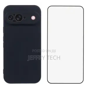 Google Pixel 9 Silicone Case and Screen Protector WANLONFENG