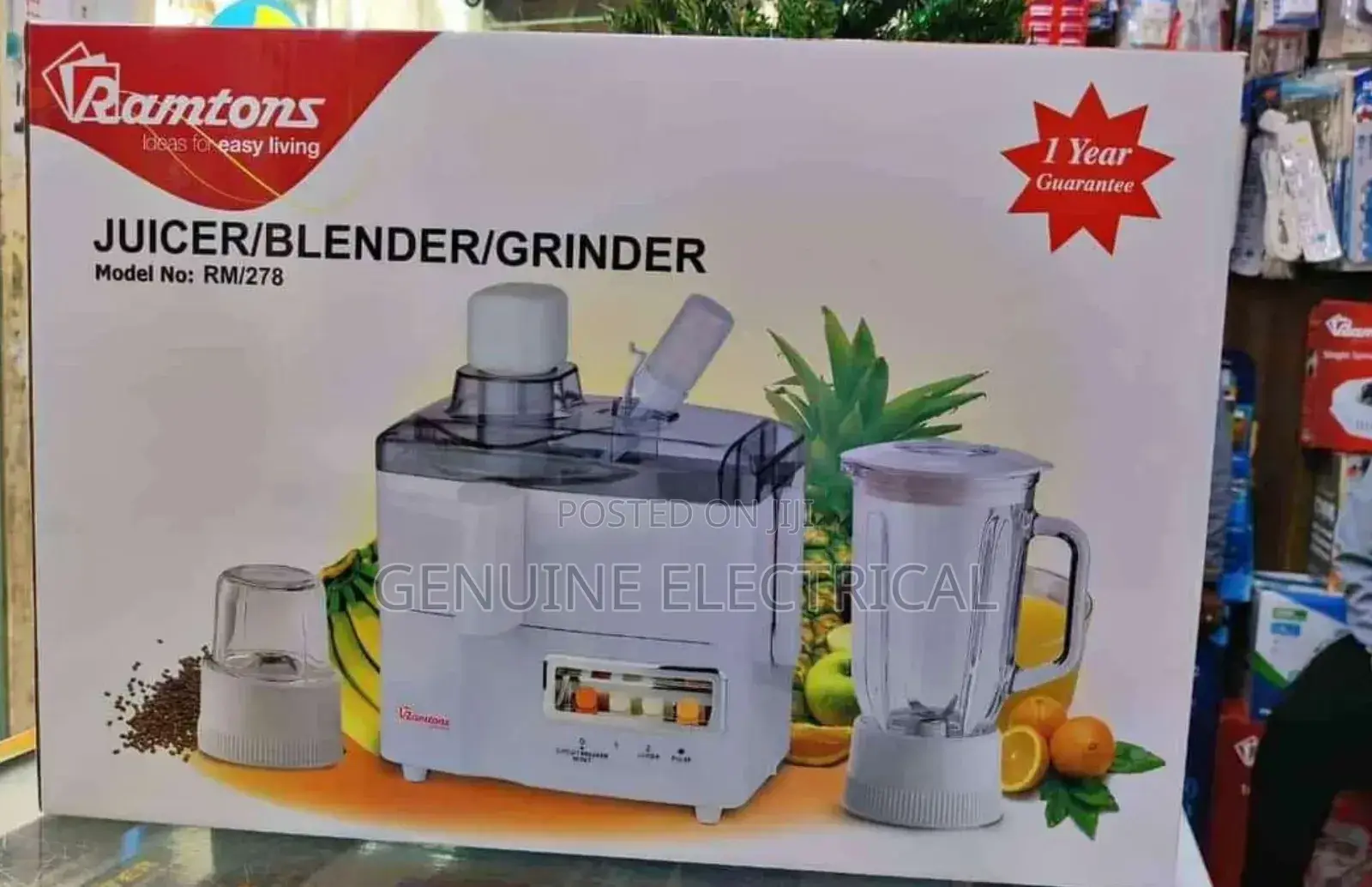 Ramtons Electric 278rm Slow Juicer