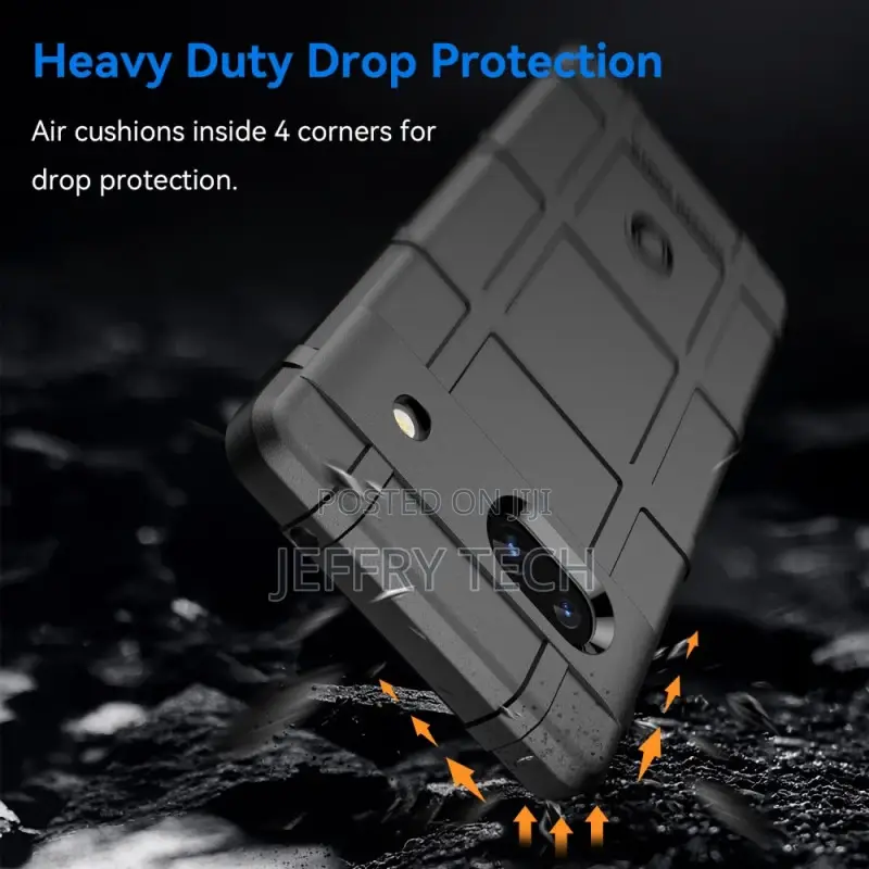 Google Pixel 7A Rugged Shield Case Slim Design