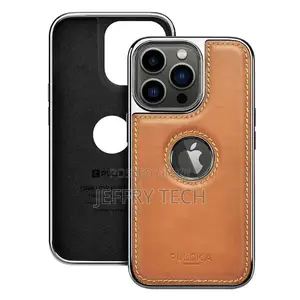 iPhone 15 Pro Max Premium Quality Luxurious Leather Case -